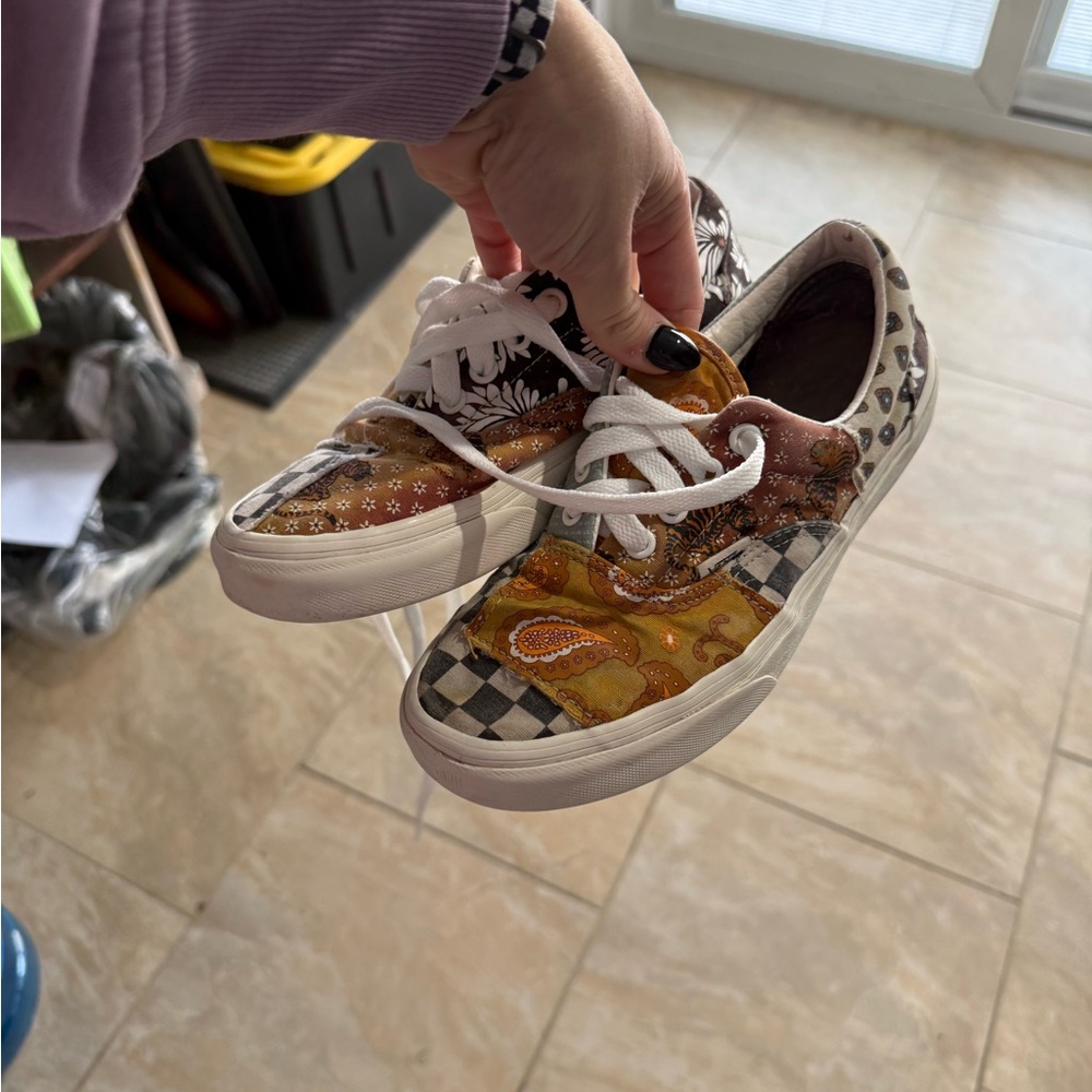 Vans Multicolor Patchwork Flats